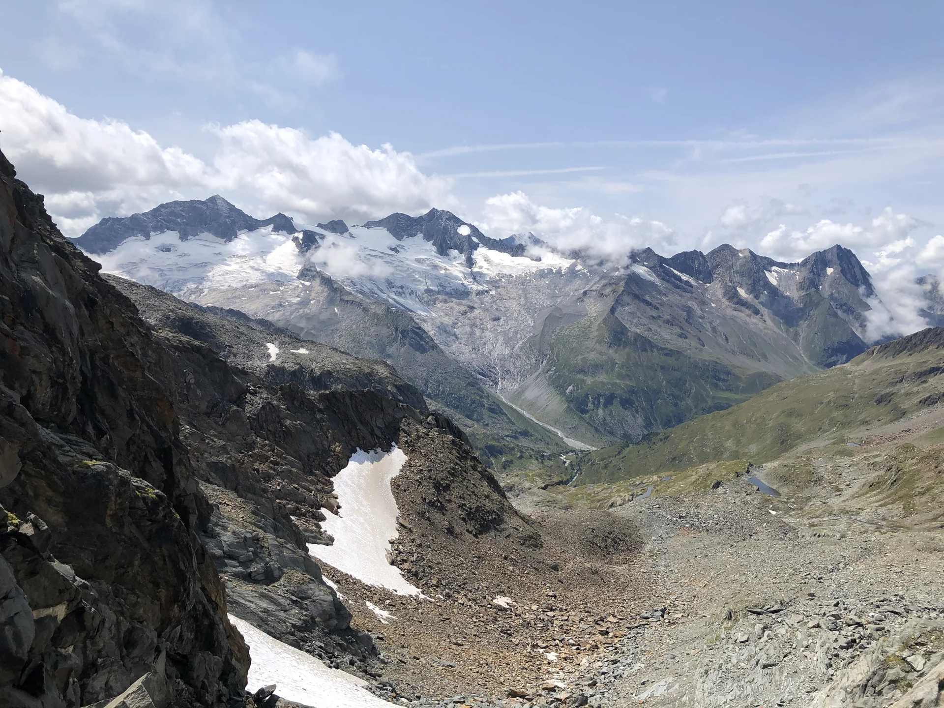 Berliner Höhenweg – nichts für unerfahrene Wanderer ! | © Tourenteilnehmer