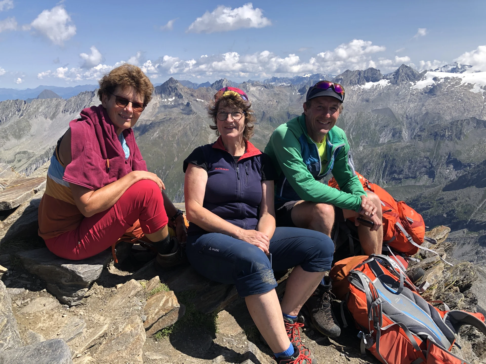 Berliner Höhenweg – nichts für unerfahrene Wanderer ! | © Tourenteilnehmer
