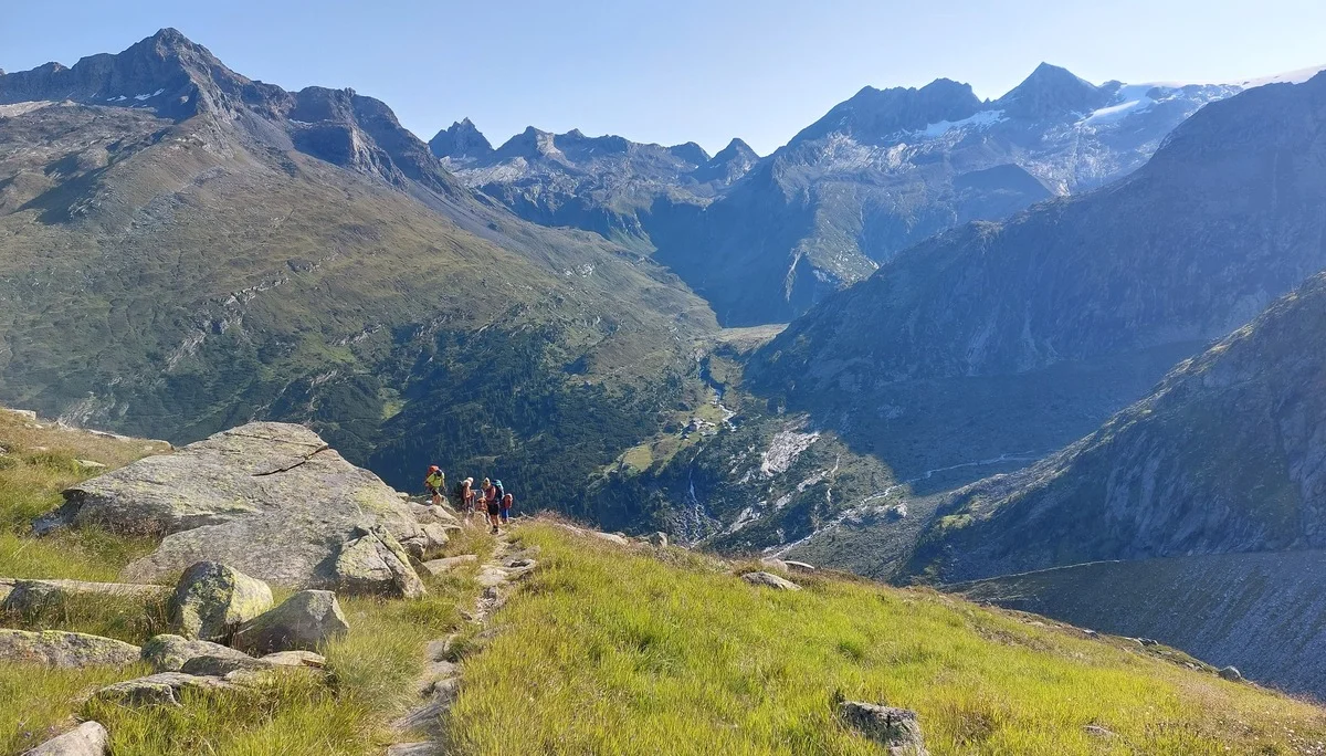 Berliner Höhenweg – nichts für unerfahrene Wanderer ! | © Tourenteilnehmer