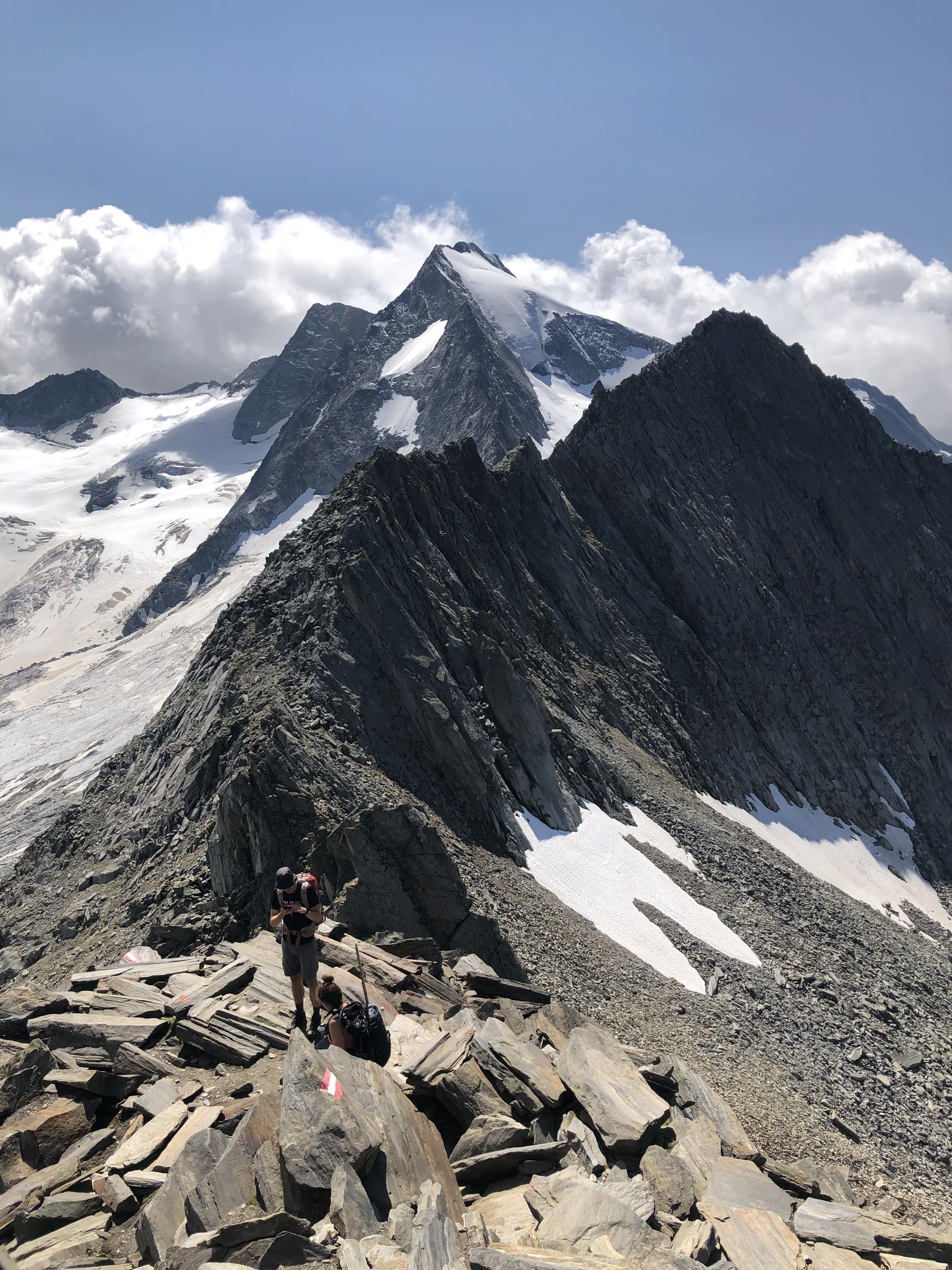 Berliner Höhenweg – nichts für unerfahrene Wanderer ! | © Tourenteilnehmer