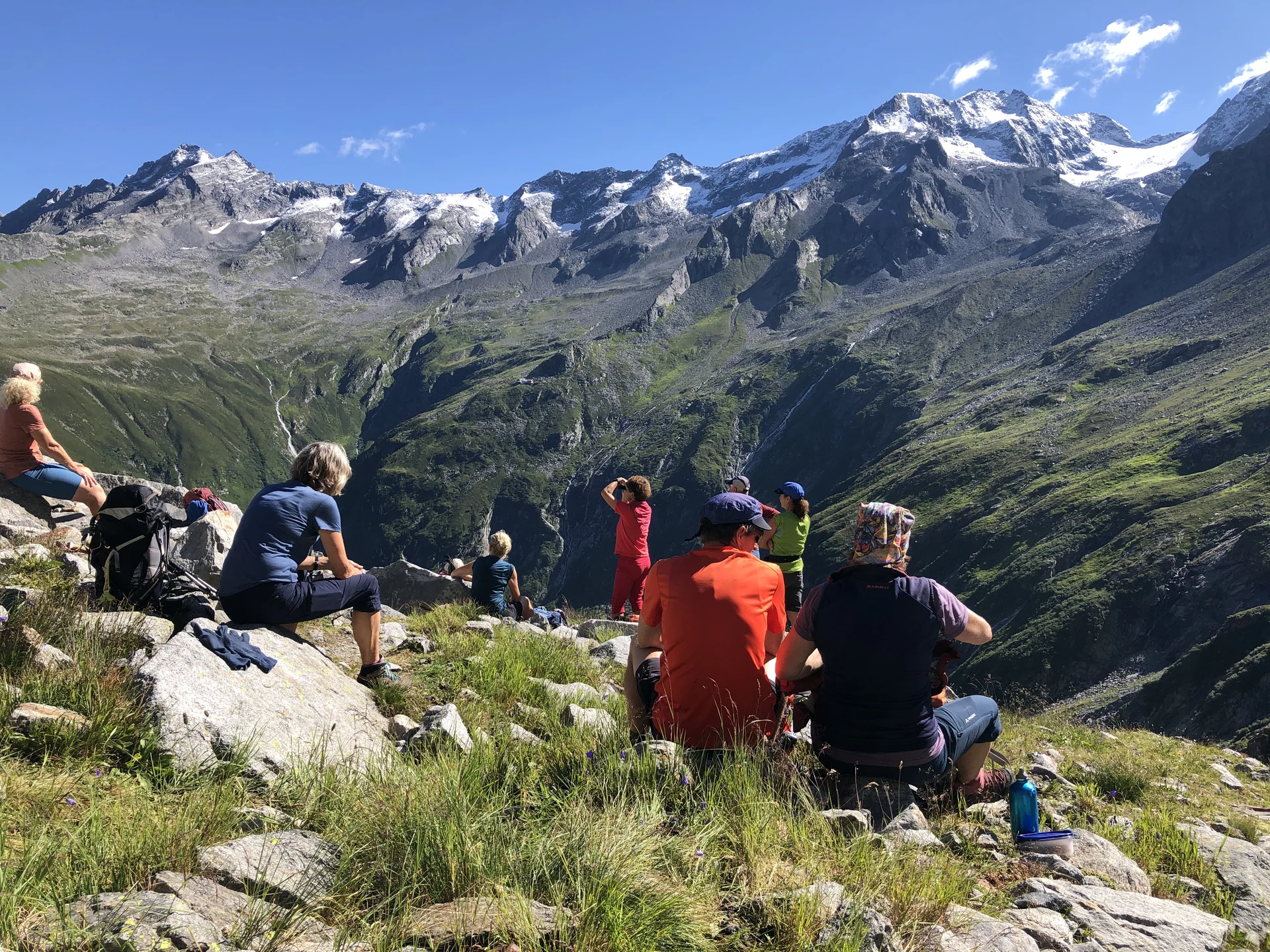 Berliner Höhenweg – nichts für unerfahrene Wanderer ! | © Tourenteilnehmer