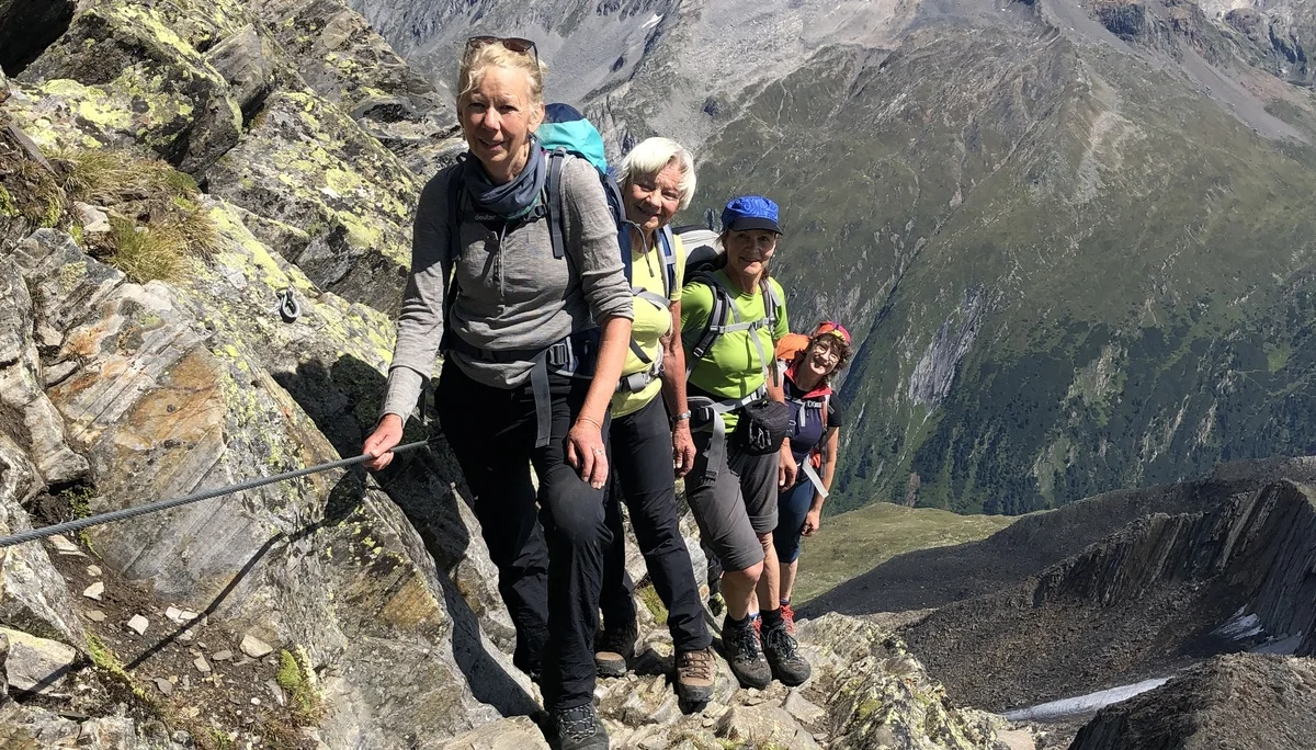 Berliner Höhenweg – nichts für unerfahrene Wanderer ! | © Tourenteilnehmer