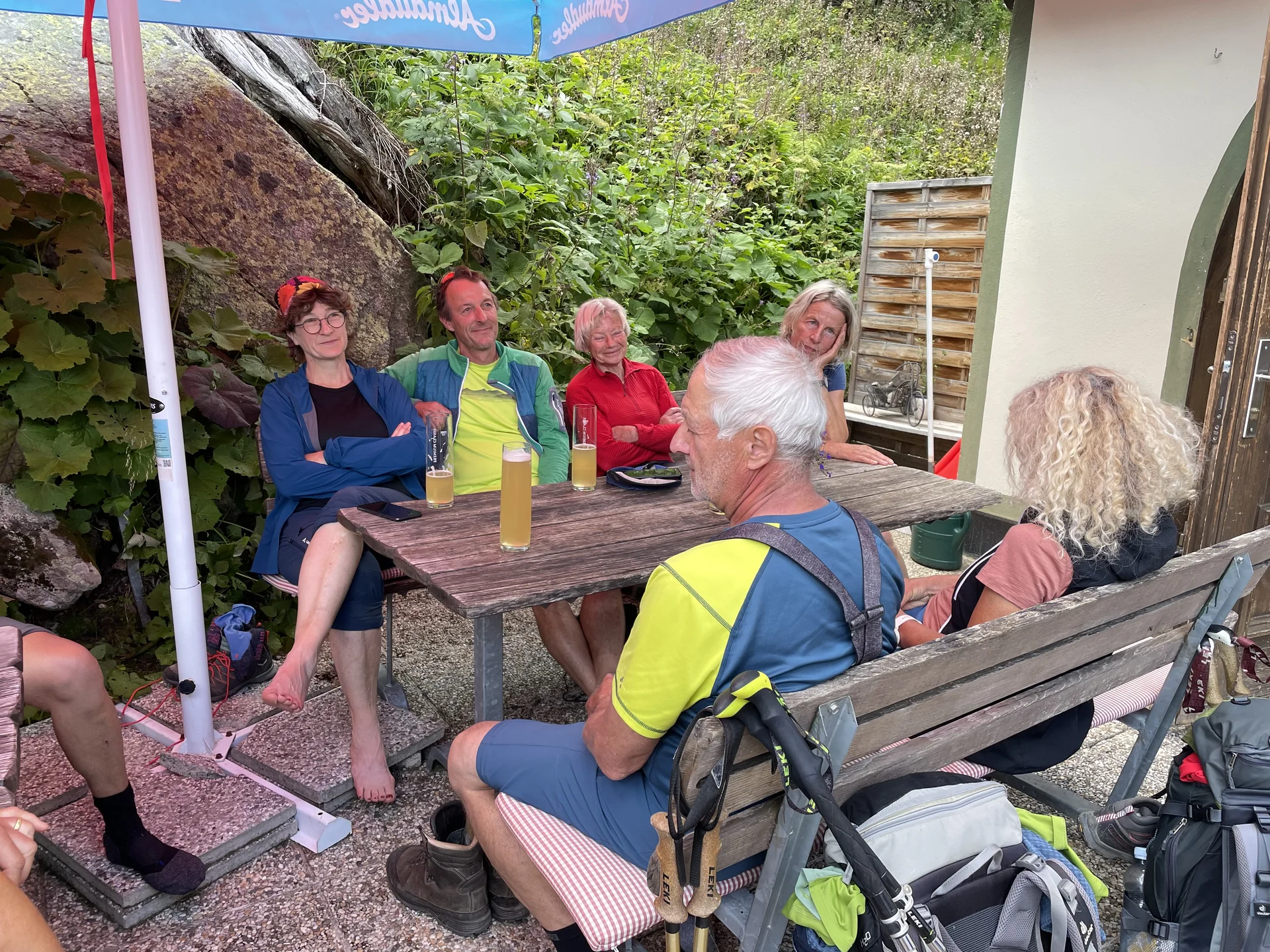 Berliner Höhenweg – nichts für unerfahrene Wanderer ! | © Tourenteilnehmer