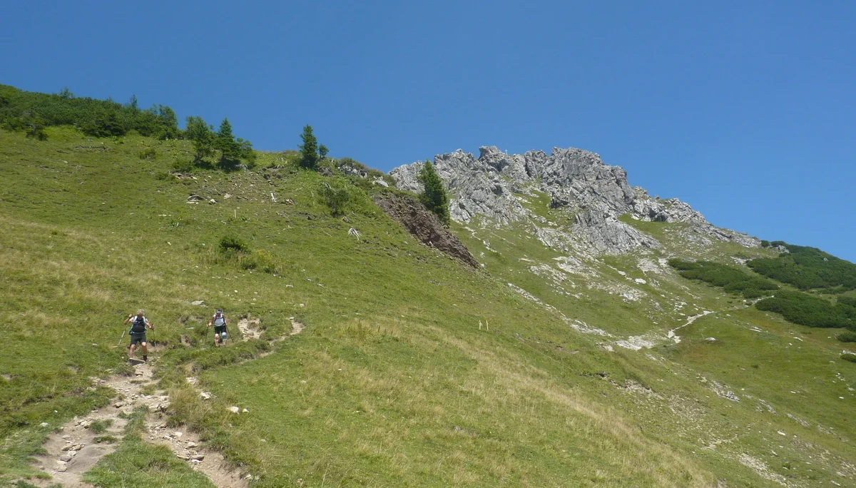 Abstieg, sichererals Aufstieg | © Max Bischofberger