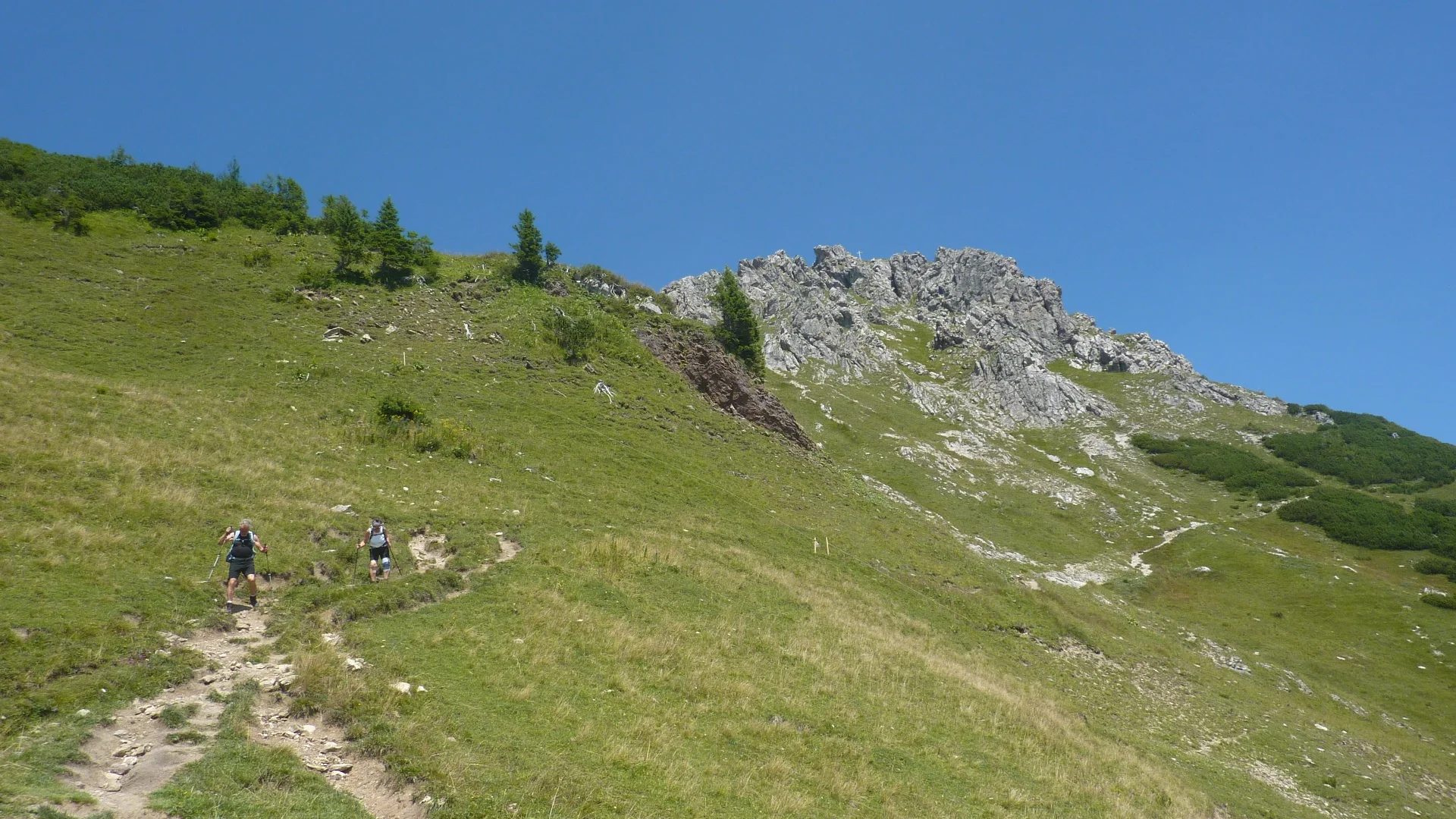 Abstieg, sichererals Aufstieg | © Max Bischofberger