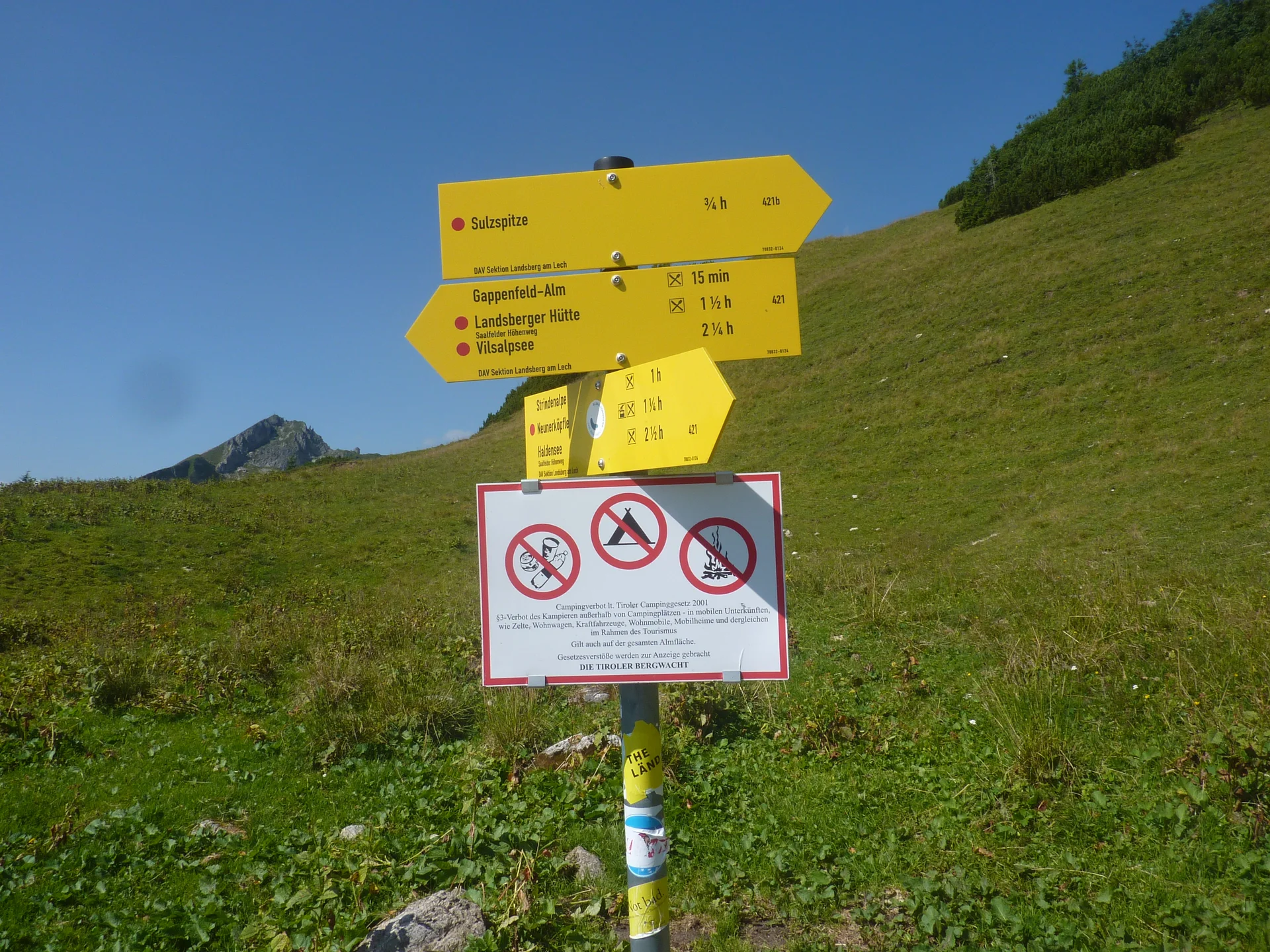 Weg Richtung Sulzspitze | © Max Bischofberger