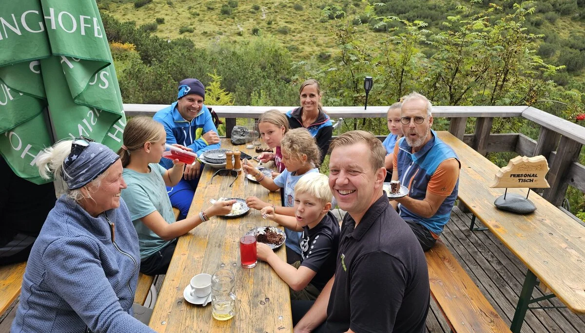 Sommerferienausklang auf der Hanauer-Hütte | © Nina Veller