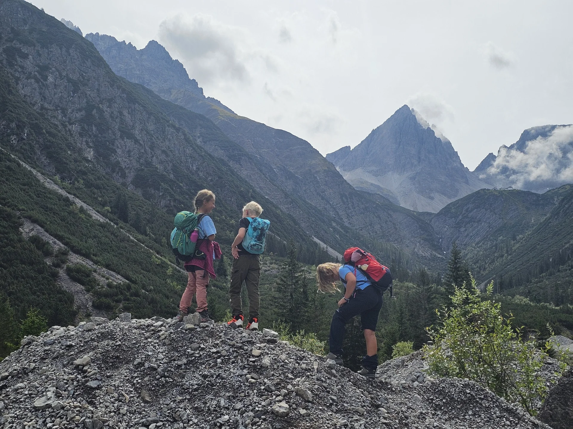 Sommerferienausklang auf der Hanauer-Hütte | © Nina Veller