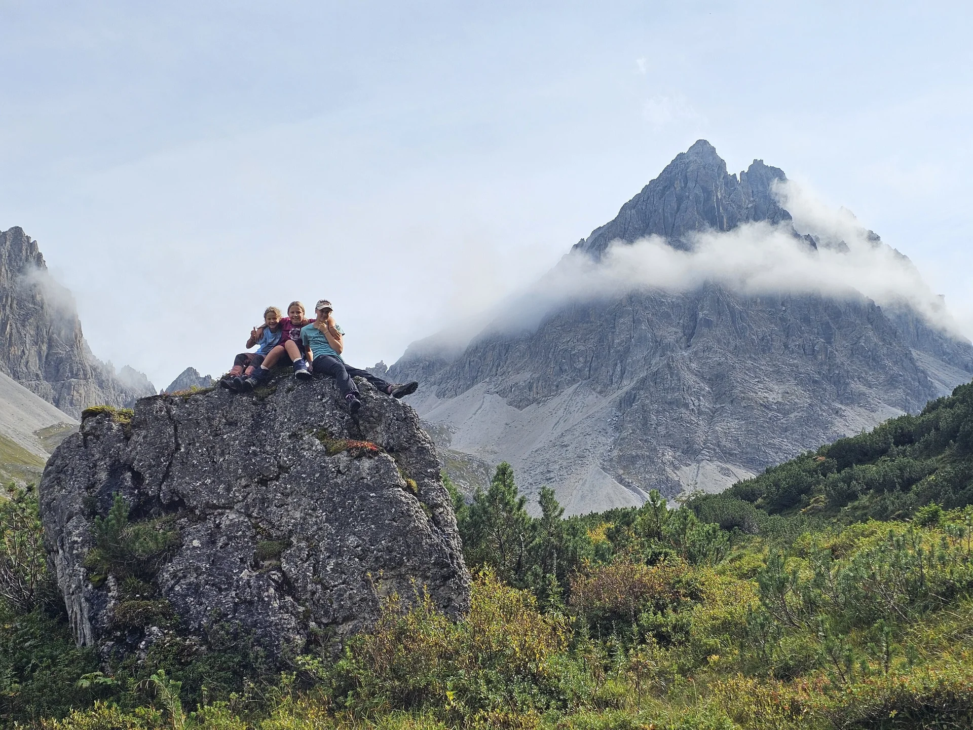 Sommerferienausklang auf der Hanauer-Hütte | © Nina Veller