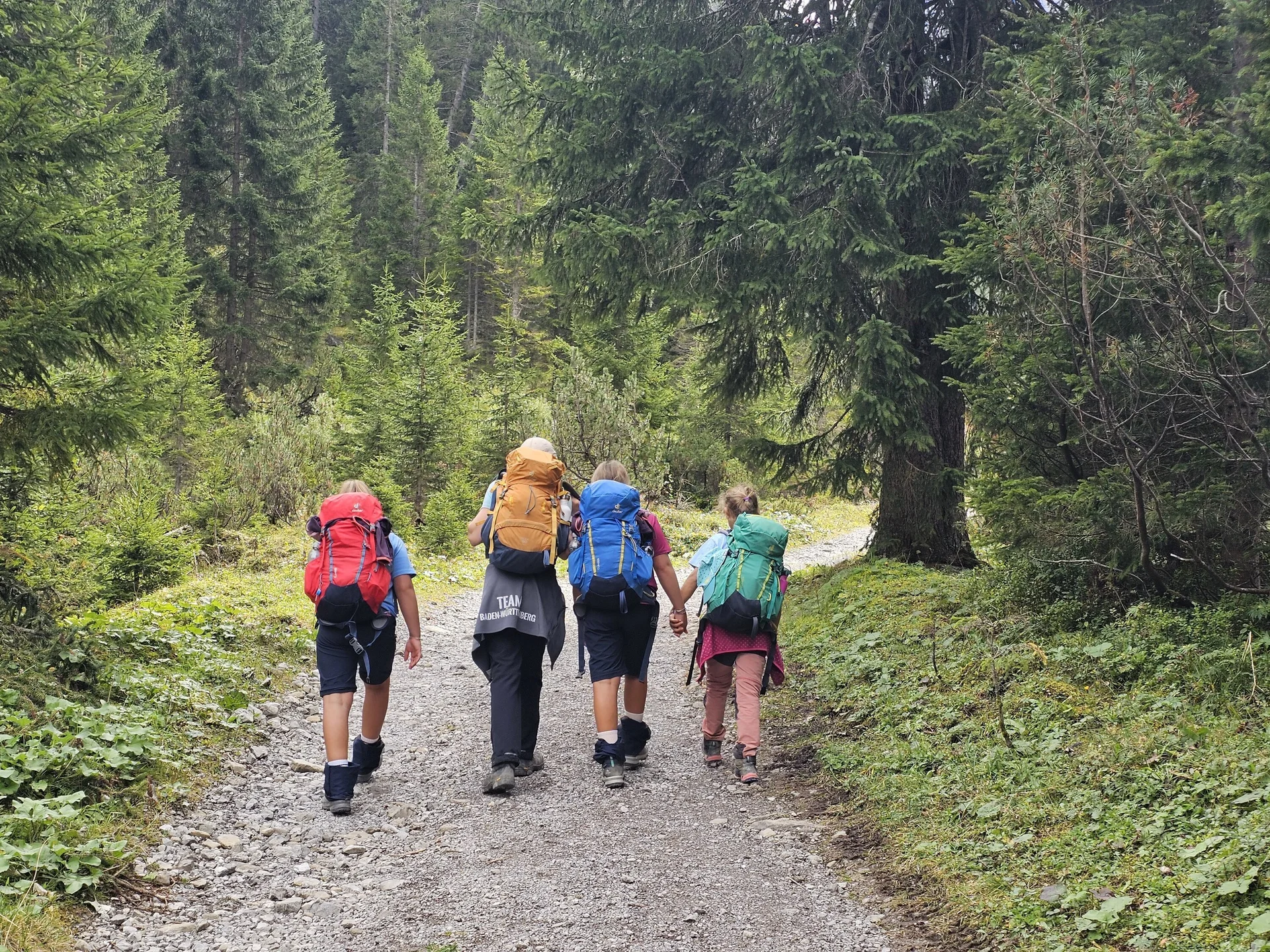 Sommerferienausklang auf der Hanauer-Hütte | © Nina Veller