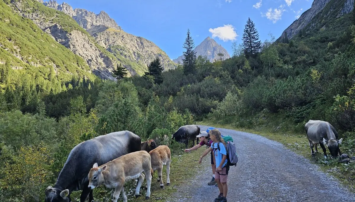 Sommerferienausklang auf der Hanauer-Hütte | © Nina Veller