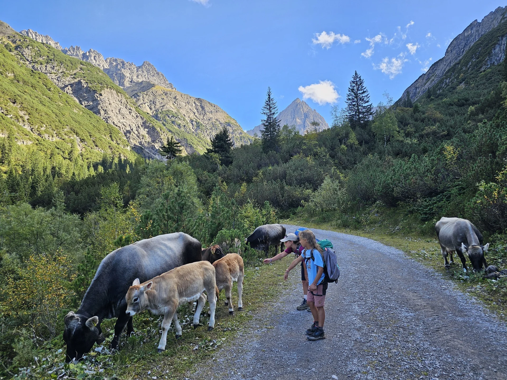 Sommerferienausklang auf der Hanauer-Hütte | © Nina Veller