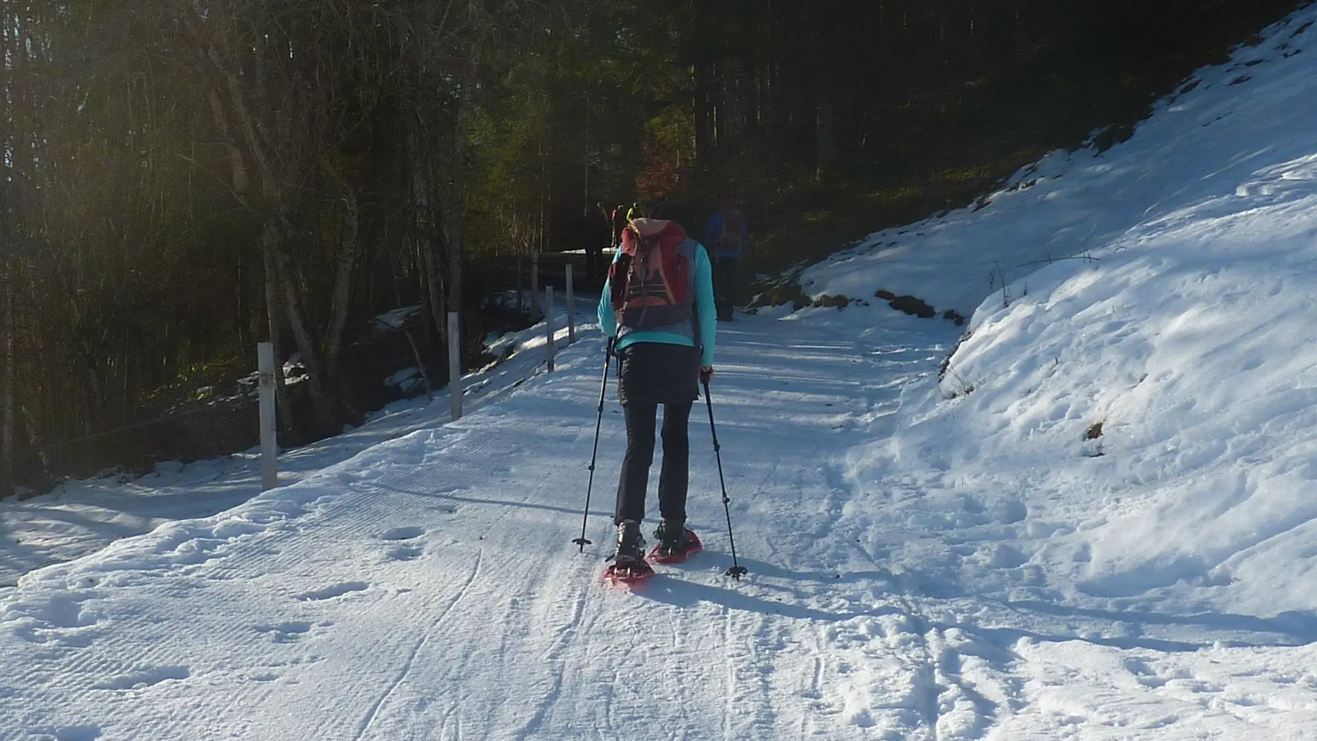 Schneeschuhwanderung bei Schwarzenberg | © Max Bischofberger