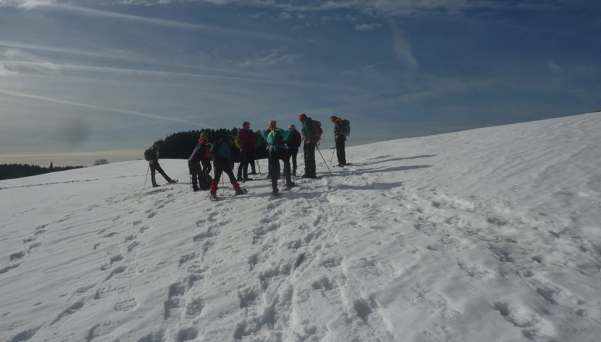 im Anstieg zum Bauer Hänsler | © Max Bischofberger