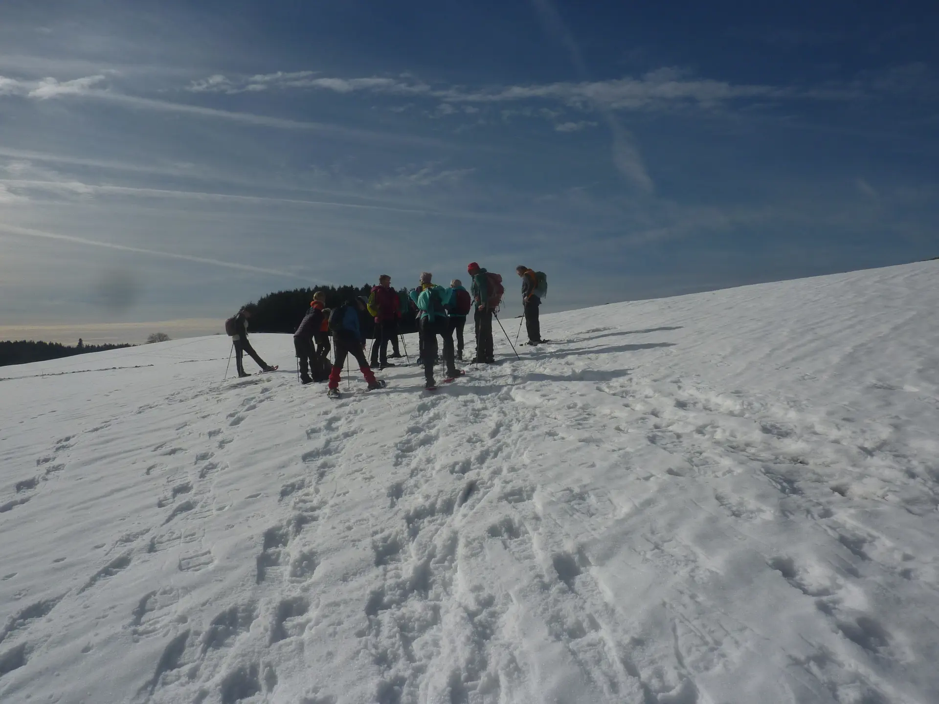 im Anstieg zum Bauer Hänsler | © Max Bischofberger