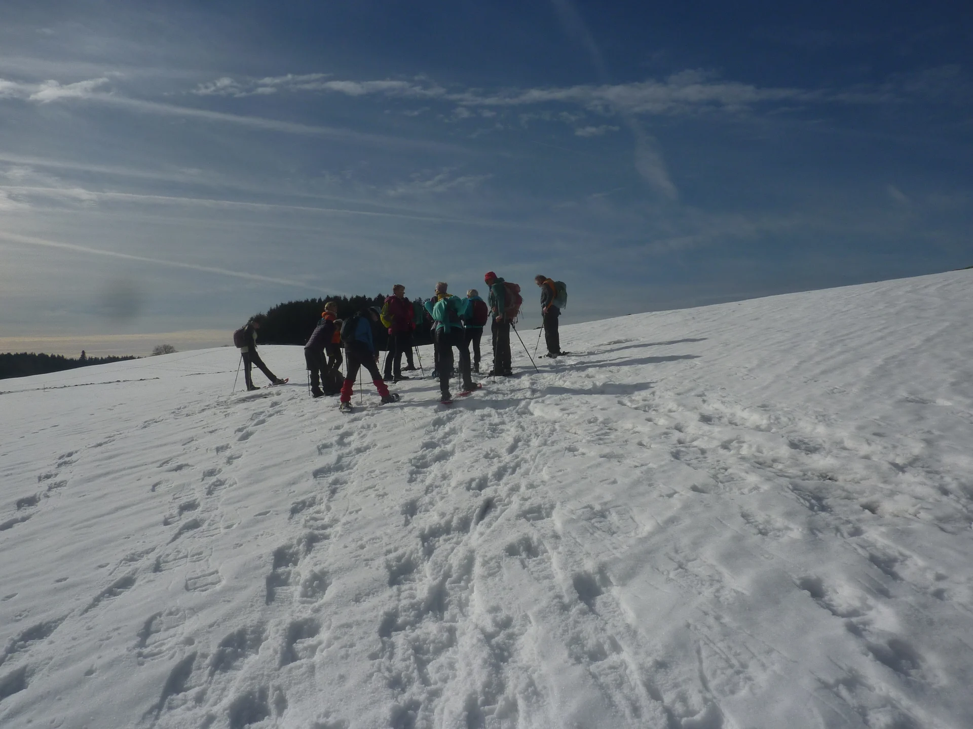 im Anstieg zum Bauer Hänsler | © Max Bischofberger