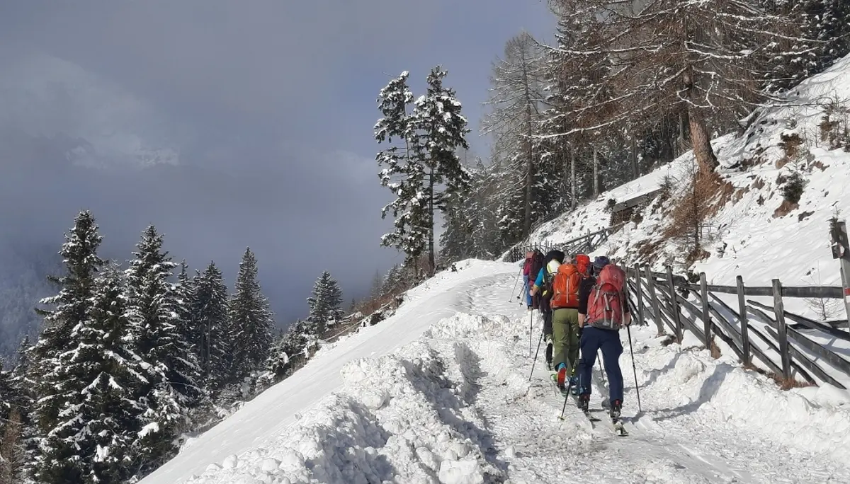Skitouren im Ultental | © Peter Klugger