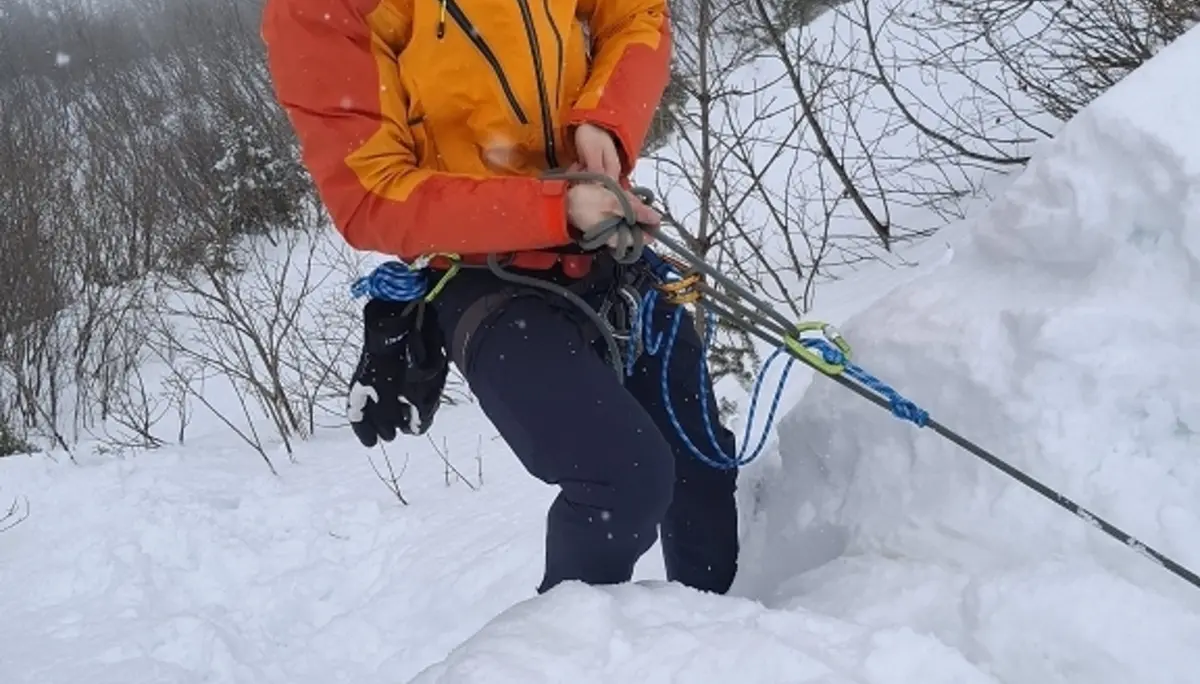 Spaltenbergungskurs | © Marcus Gutfrucht