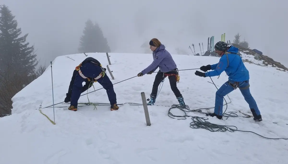 Spaltenbergungskurs | © Marcus Gutfrucht