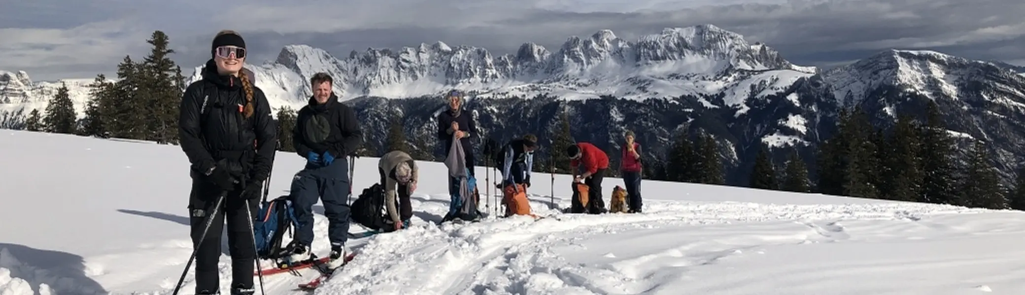 Skitour zum Huenerchopf | © Hubert Weber