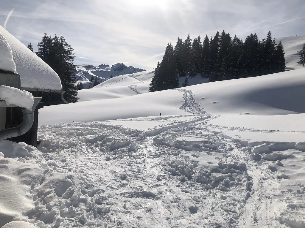 Skitour zum Huenerchopf | © Hubert Weber