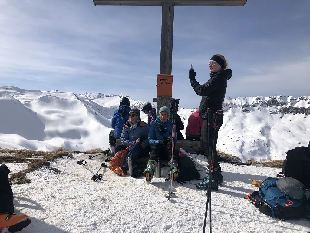 Skitour zum Huenerchopf | © Hubert Weber