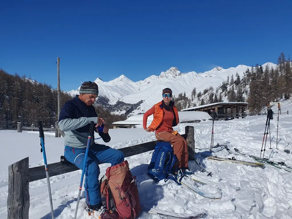 Skitouren im Engadin | © Johannes Schuster