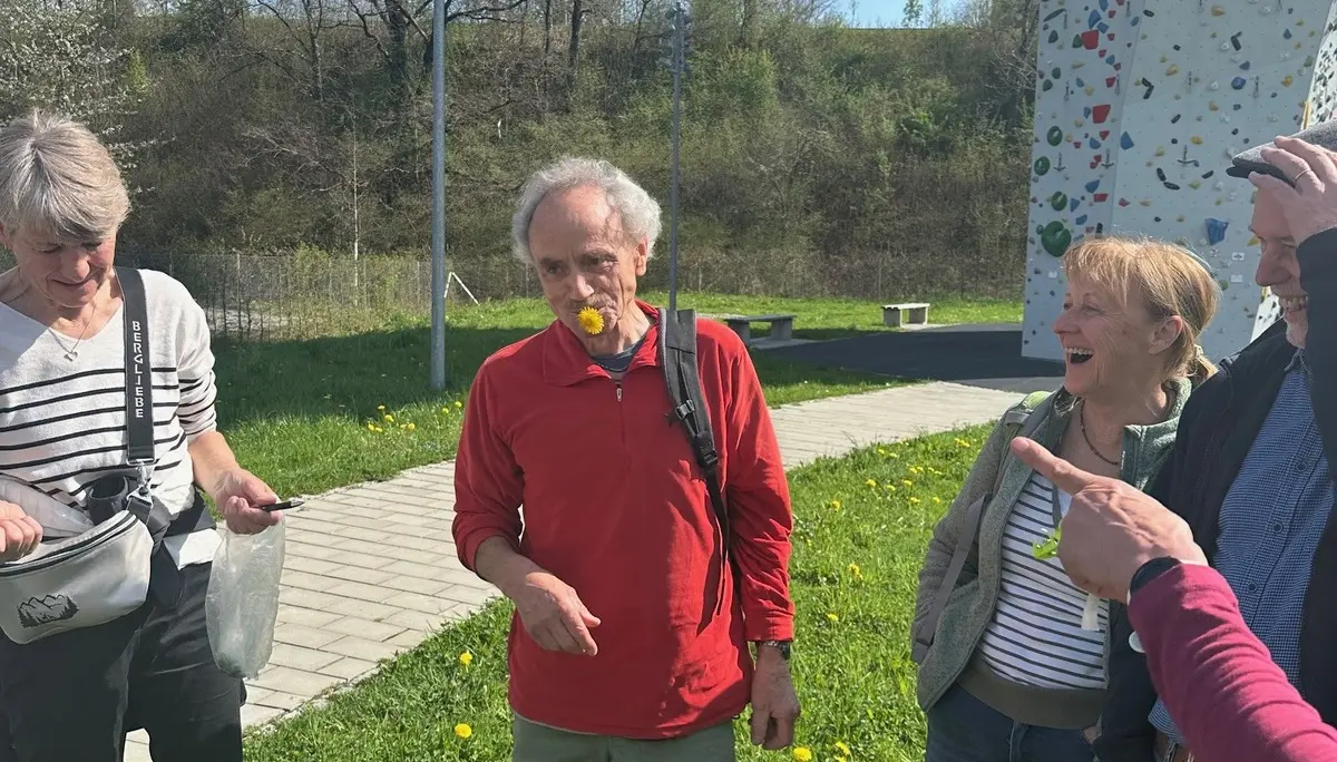 Kräuterwanderung um den Kletterturm | © Kurt Stübing