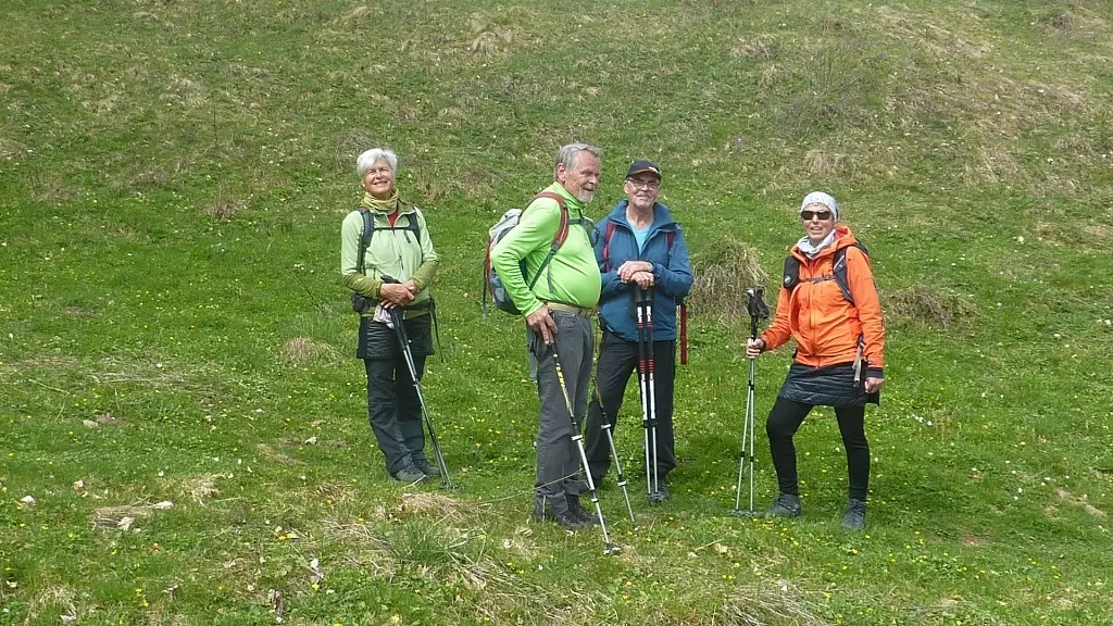 DAV-Senioren unterwegs bei Steibis | © Max Bischofberger