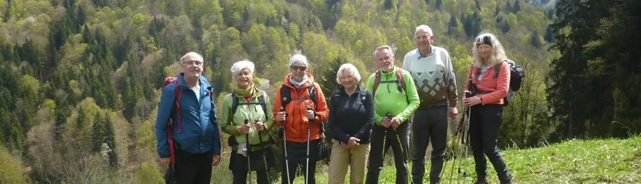 DAV-Senioren unterwegs bei Steibis | © Max Bischofberger