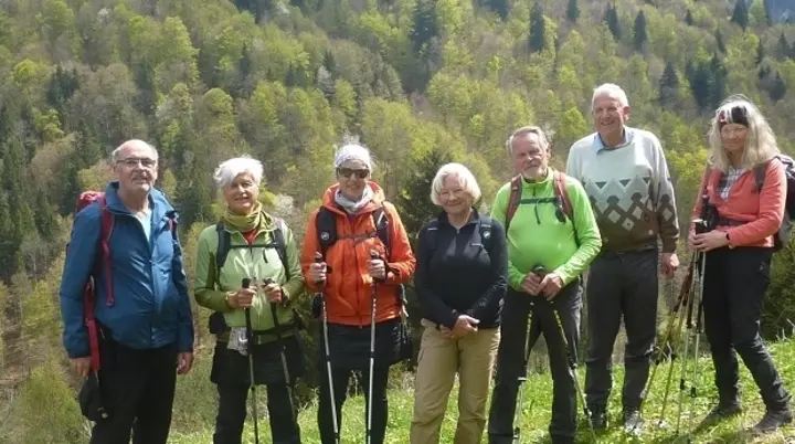 DAV-Senioren unterwegs bei Steibis | © Max Bischofberger