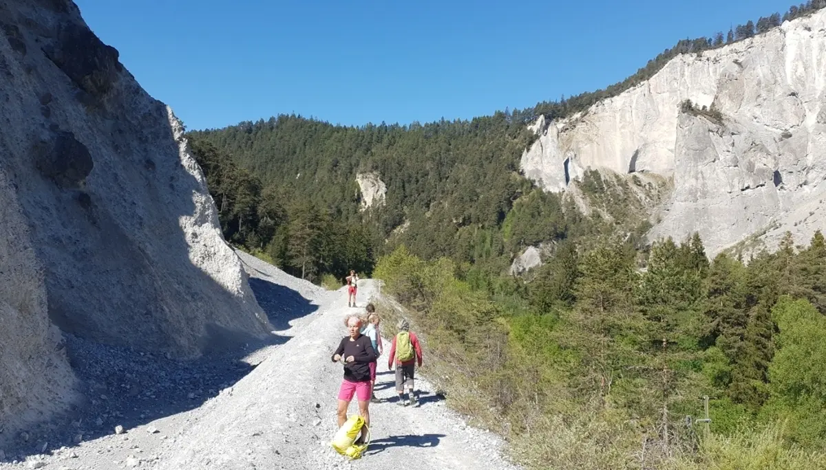 Durch die Rheinschlucht | © Hubert Beck