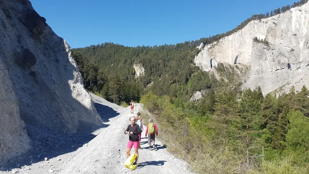 Durch die Rheinschlucht | © Hubert Beck