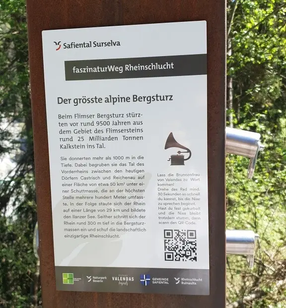 Durch die Rheinschlucht | © Hubert Beck