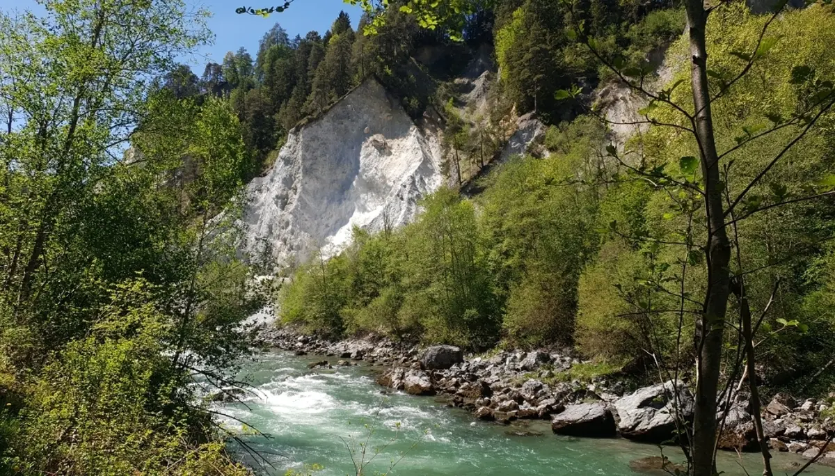 Durch die Rheinschlucht | © Hubert Beck