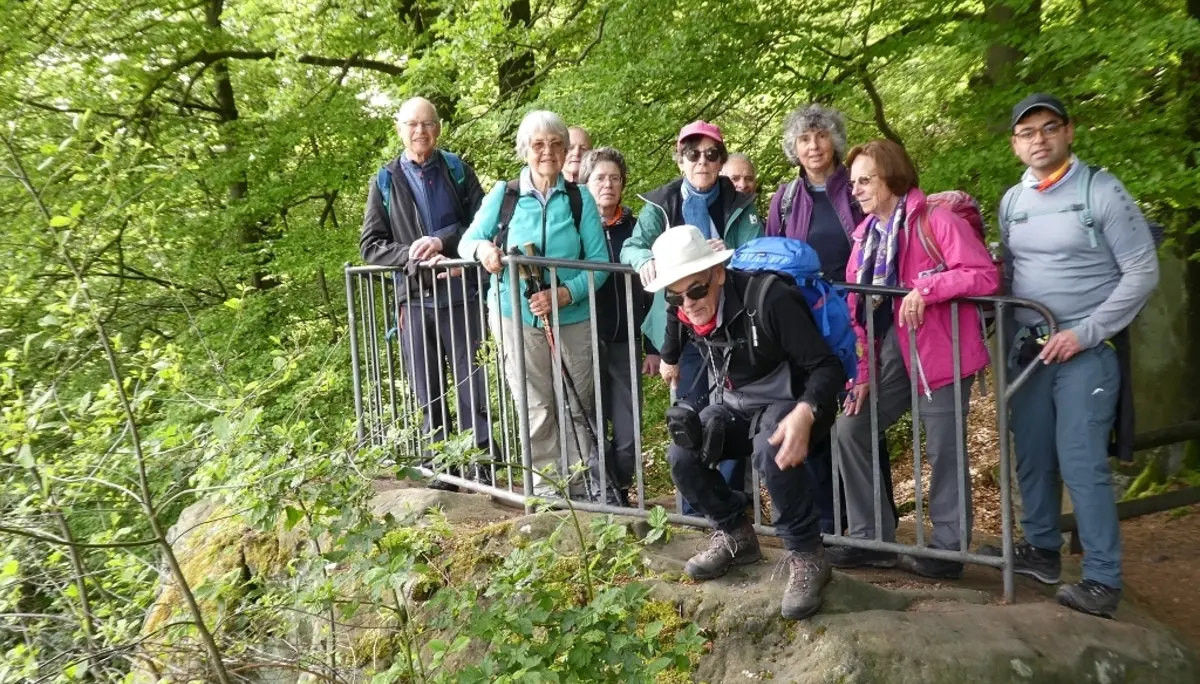Partnerschaftstreffen in Detmold | © DAV Wangen Teilnehmer