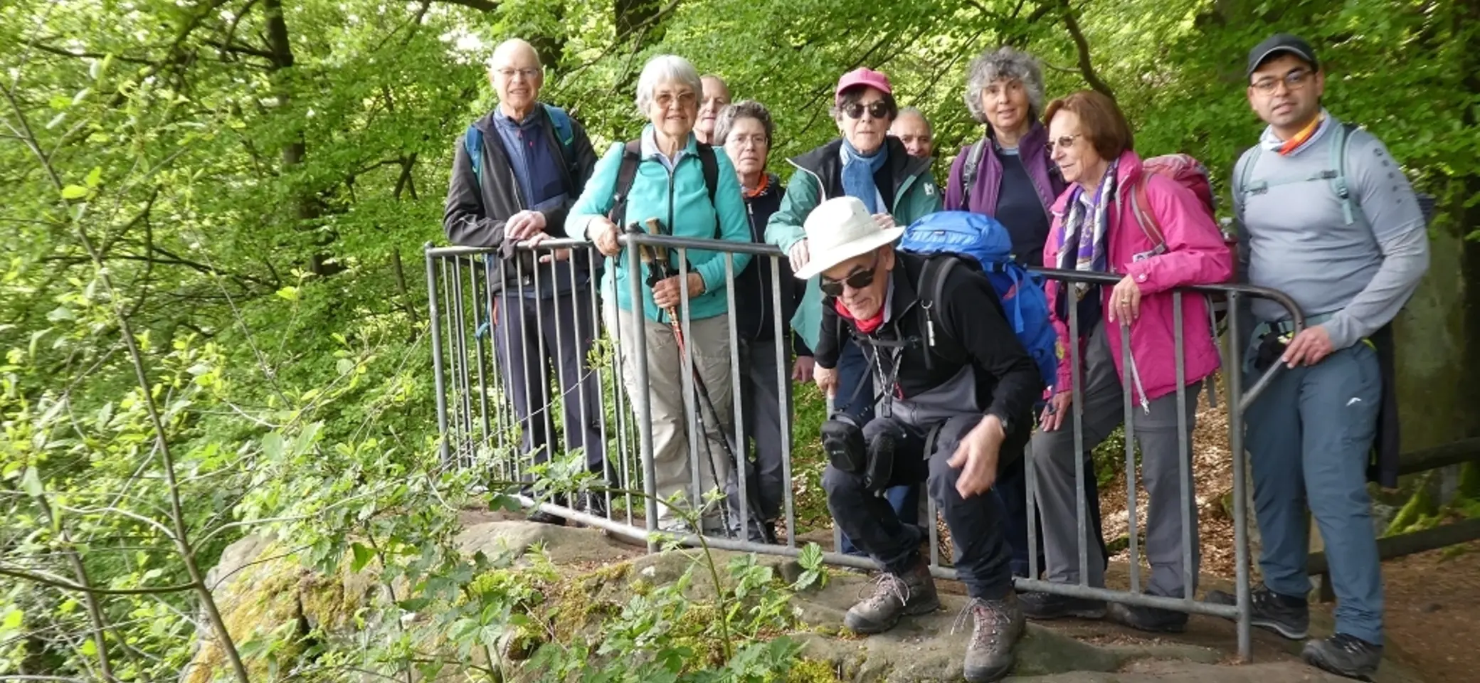 Partnerschaftstreffen in Detmold | © DAV Wangen Teilnehmer