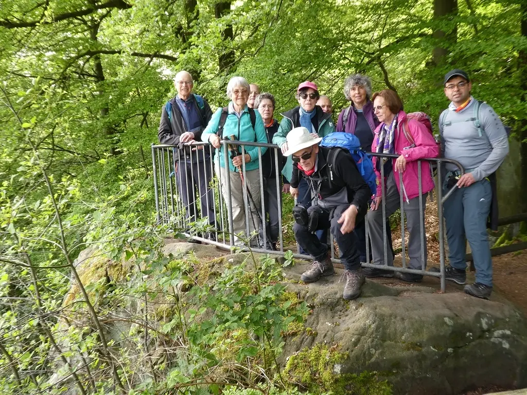 Partnerschaftstreffen in Detmold | © DAV Wangen Teilnehmer