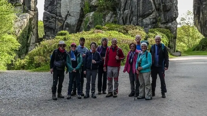 Partnerschaftstreffen in Detmold | © DAV Wangen Teilnehmer
