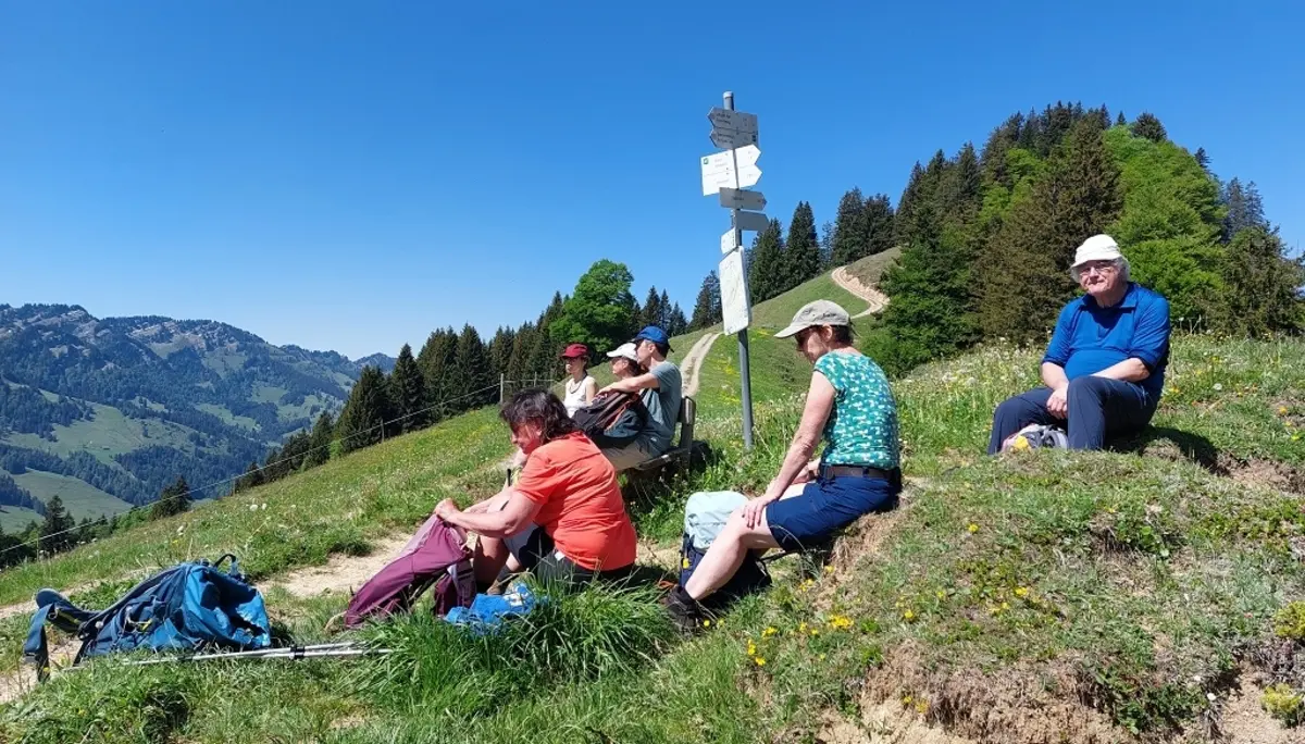 Tour zum Himmeleck | © DAV Wangen Teilnehmer
