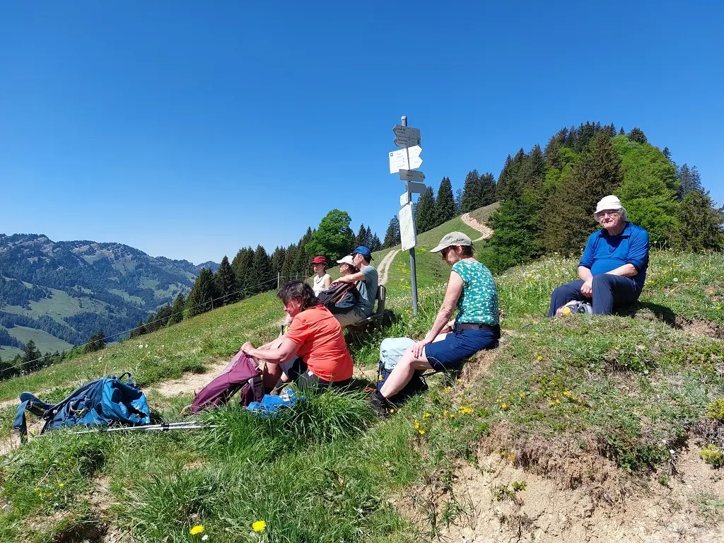 Tour zum Himmeleck | © DAV Wangen Teilnehmer