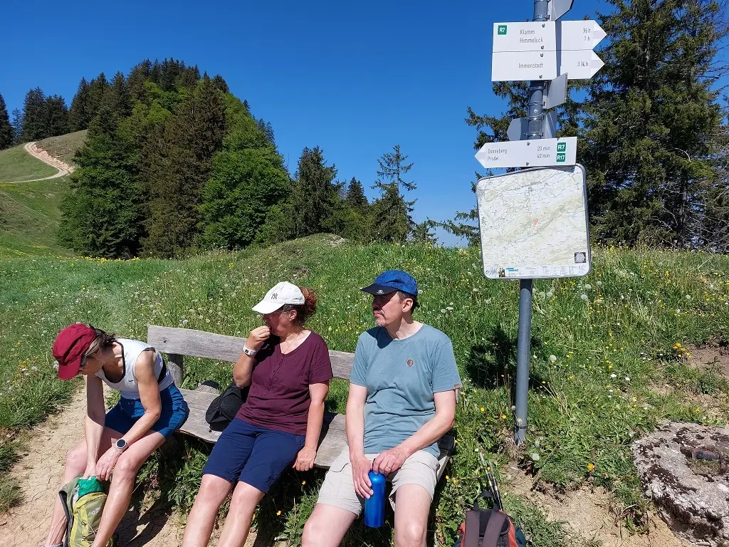 Tour zum Himmeleck | © DAV Wangen Teilnehmer
