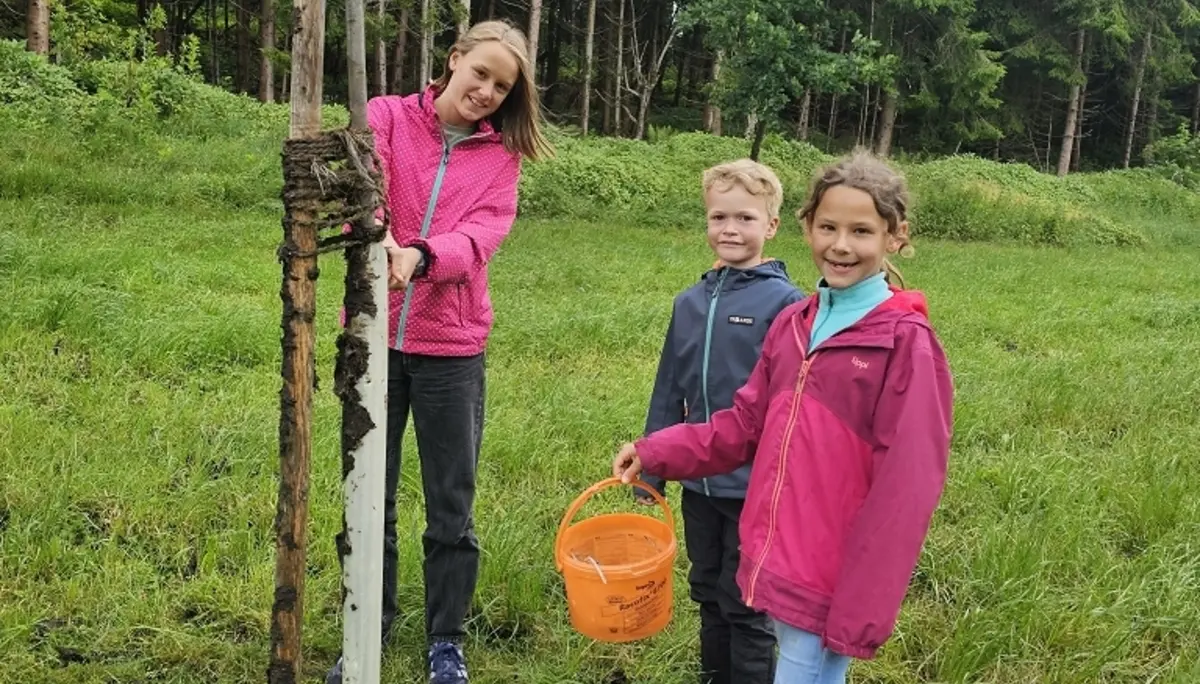 Naturschutzaktion der Familiengruppe | © DAV Wangen