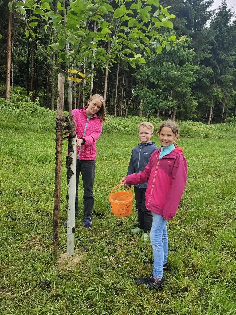 Naturschutzaktion der Familiengruppe | © DAV Wangen