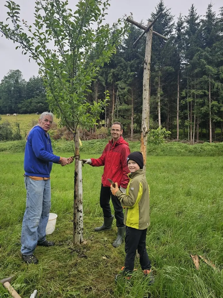 Naturschutzaktion der Familiengruppe | © DAV Wangen