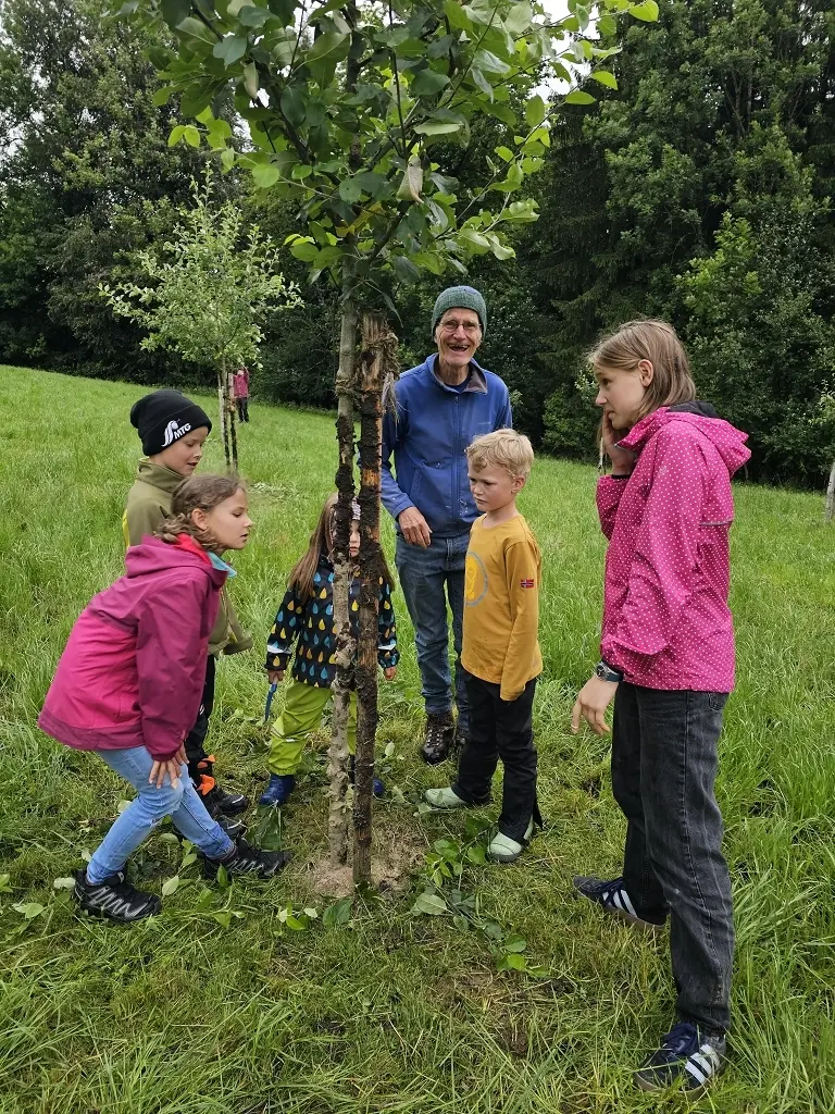 Naturschutzaktion der Familiengruppe | © DAV Wangen
