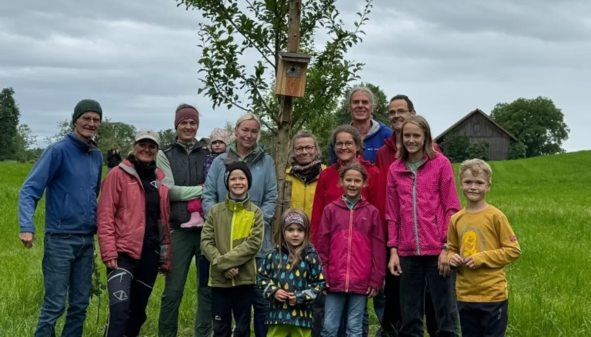 Naturschutzaktion der Familiengruppe | © DAV Wangen