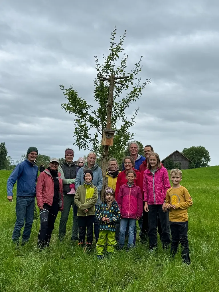 Naturschutzaktion der Familiengruppe | © DAV Wangen