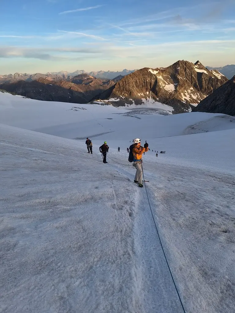 Hochtour zum Bishorn | © Klaus Geier