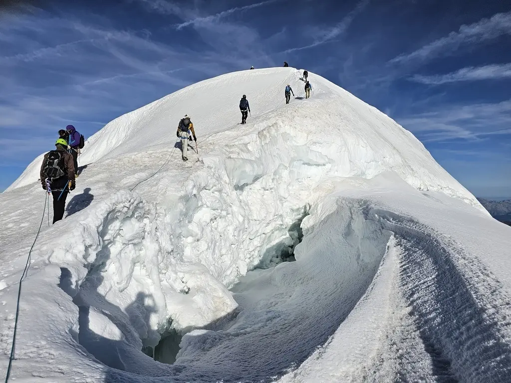 Hochtour zum Bishorn | © Sebastian Scherer